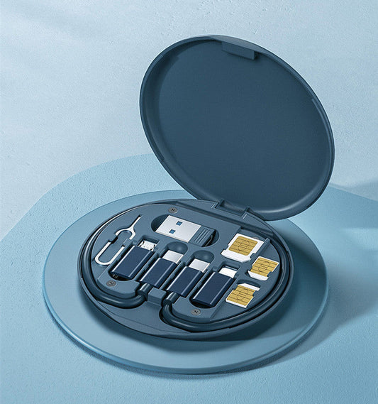 60W Multi-function Fast Charging Cable Storage Box