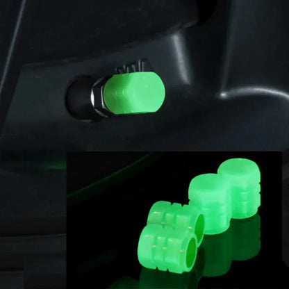 Car Luminous Tire Valve Cap(4 pcs set)